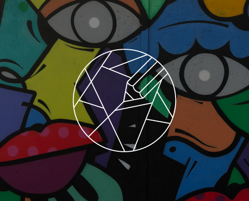 Abstract Jumbled Image